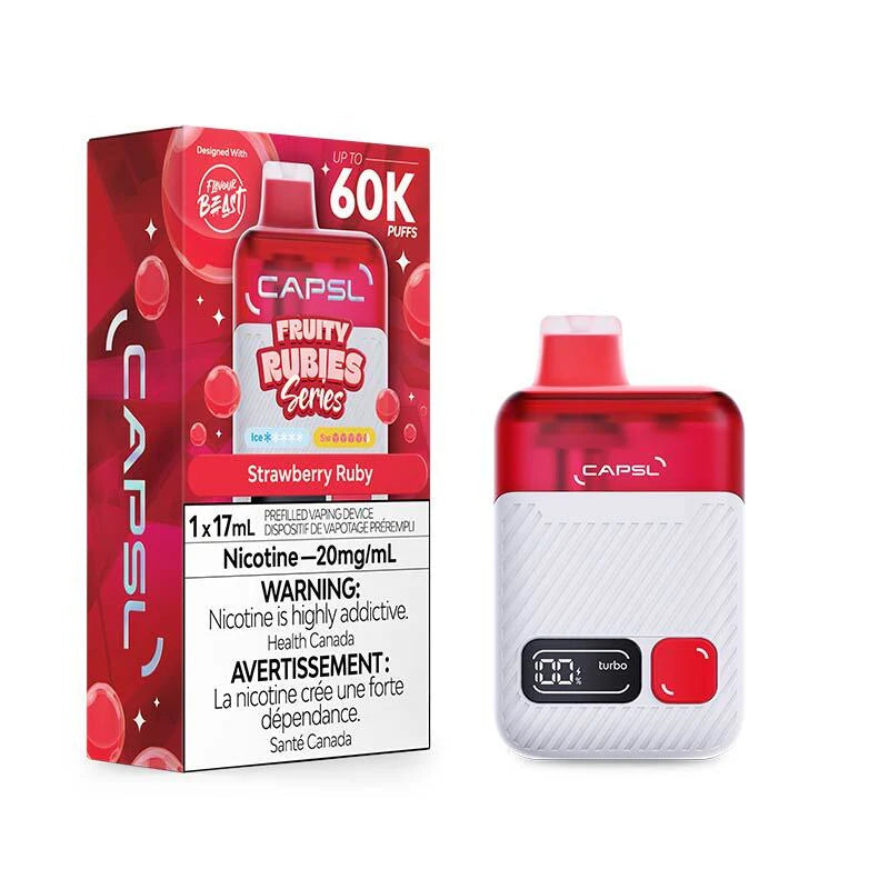 CAPSL 60K STRAWBERRY RUBY 20MG