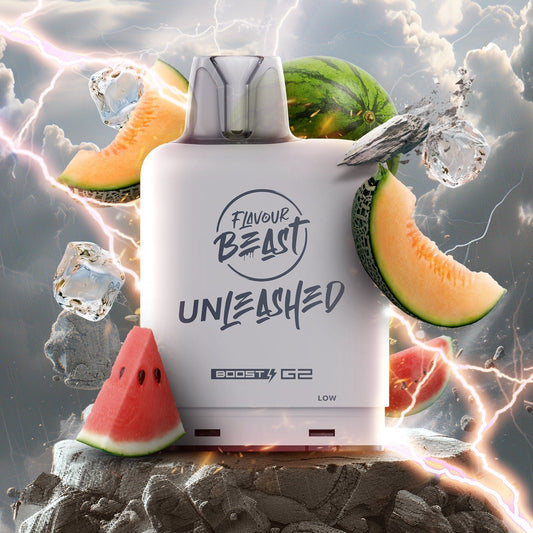 LEVEL X UNLEASHED BOOST G2 25K EPIC CANATALOUPE WATERMELON ICED 20MG