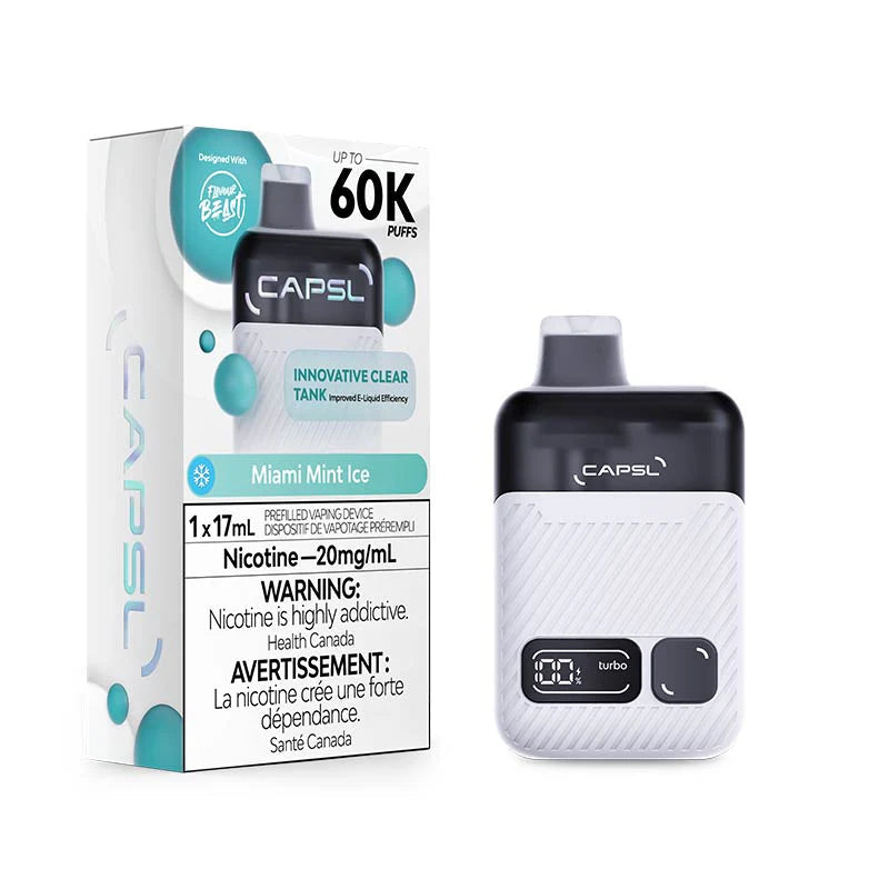 CAPSL 60K MIAMI MINT ICE 20MG