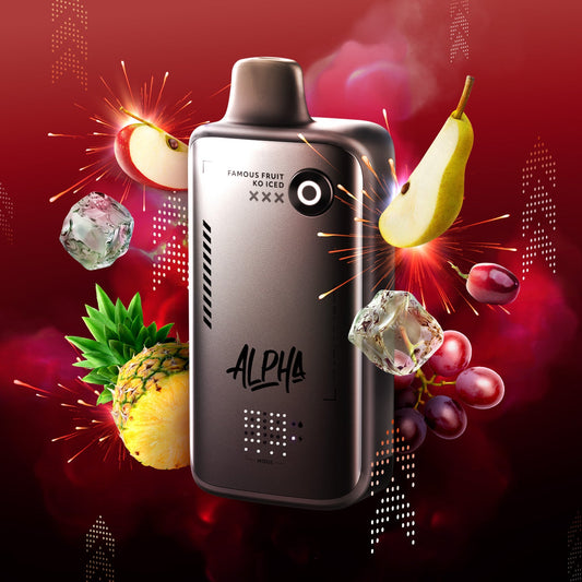 FLAVOUR BEAST ALPHA 80K FAMOUS FRUIT KO ICED 20MG