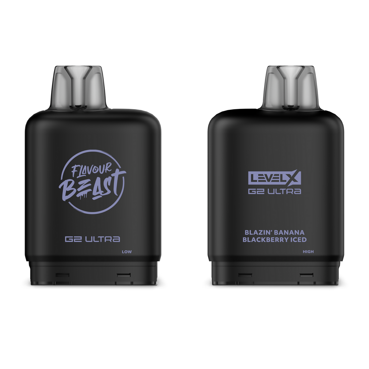 LEVEL X G2 ULTRA 50K BLAZIN' BANANA BLACKBERRY ICE 20MG