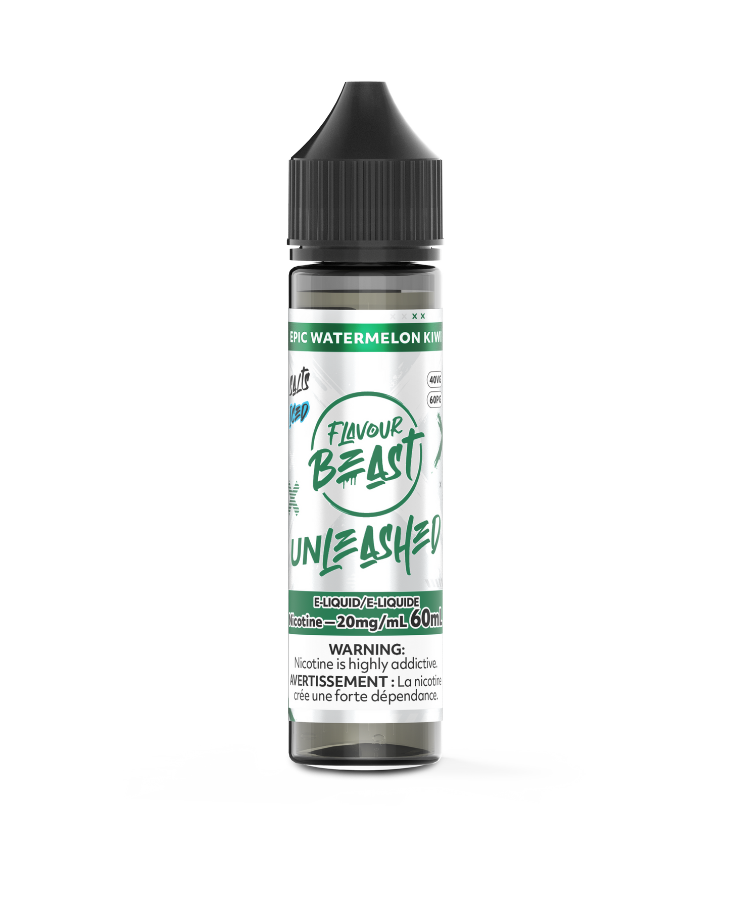 UNLEASHED 60ML EPIC WATERMELON KIWI ICED 20MG