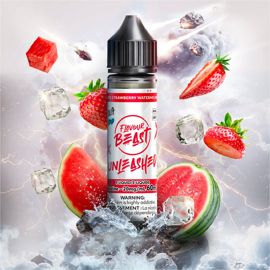 UNLEASHED 60ML EPIC STRAWBERRY WATERMELON ICED 20MG