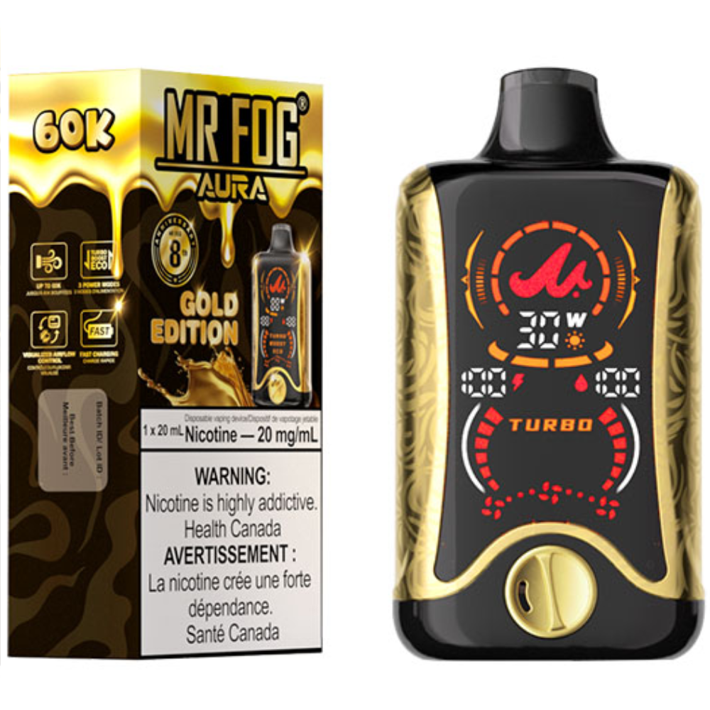 MR FOG AURA 60K GOLD EDITION 20MG