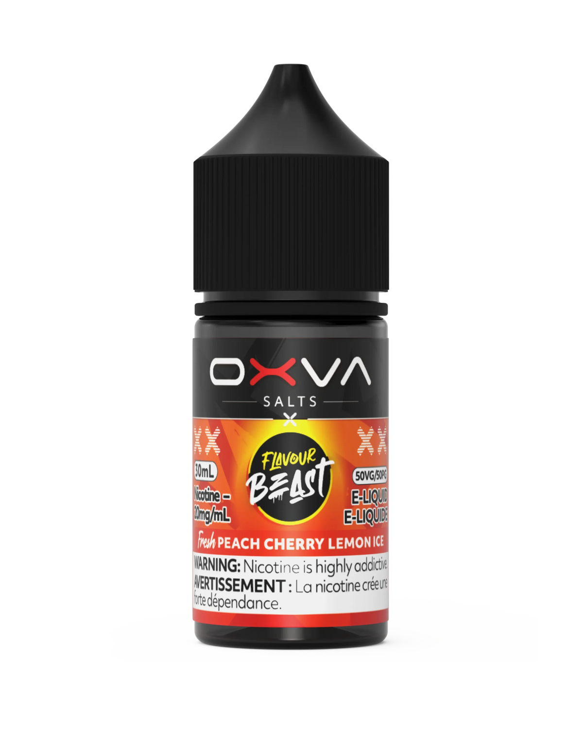 FLAVOUR BEAST x OXVA FRESH PEACH CHERRY LEMON ICE 30ML 20MG