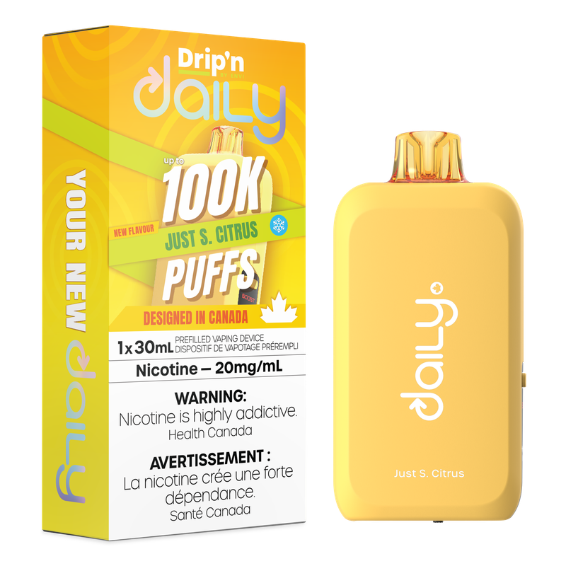 DRIP'N DAILY 100K JUST S. CITRUS ICED 20MG