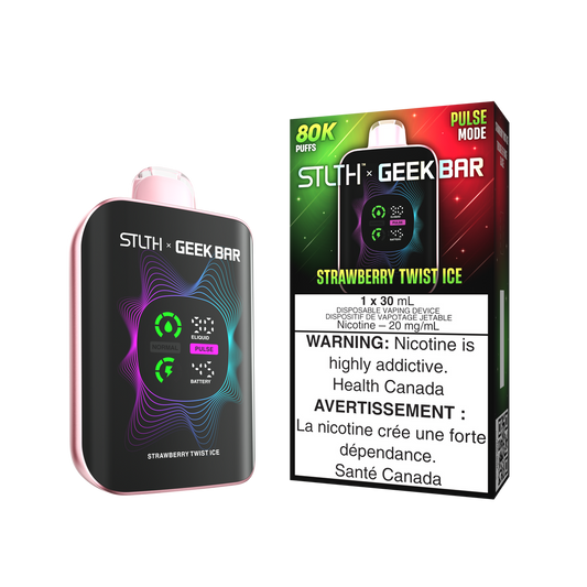 STLTH x GEEKBAR 80K STRAWBERRY TWIST ICE 20MG