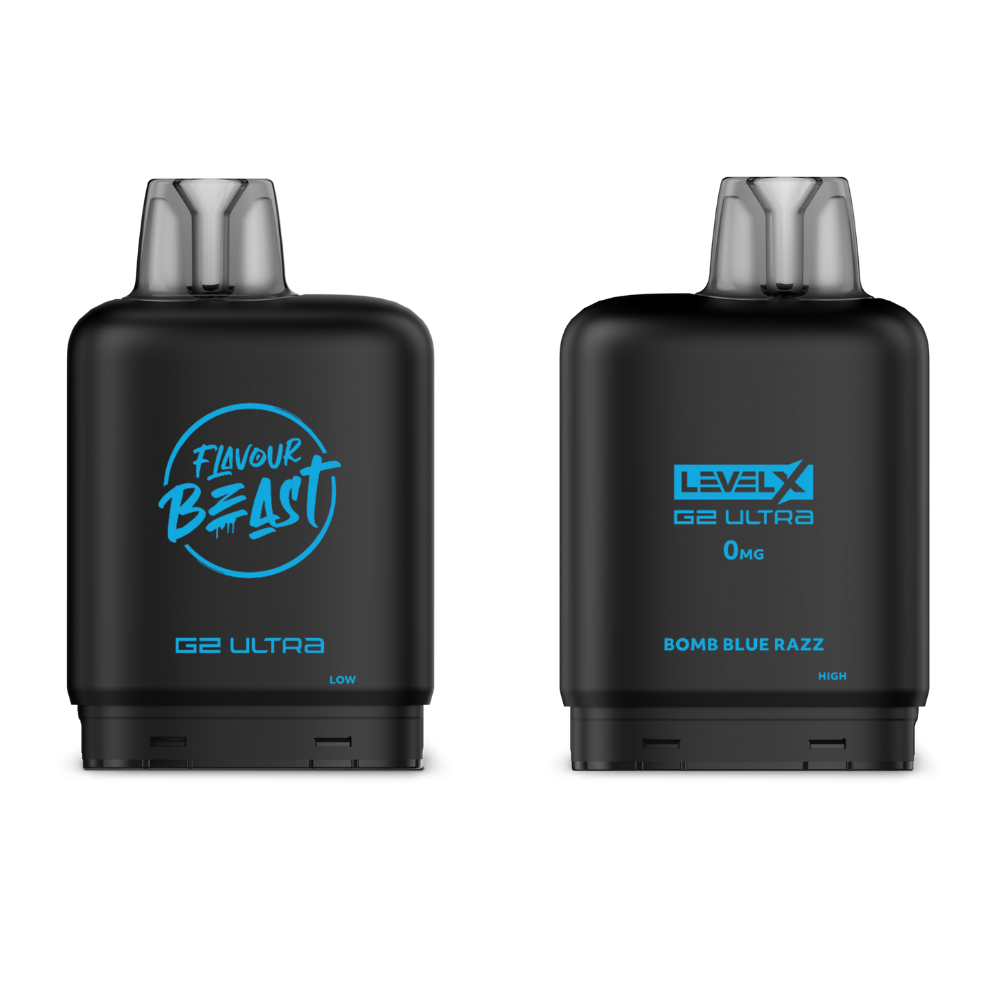 LEVEL X G2 ULTRA 50K BOMB BLUE RAZZ 0MG-NICOTINE FREE