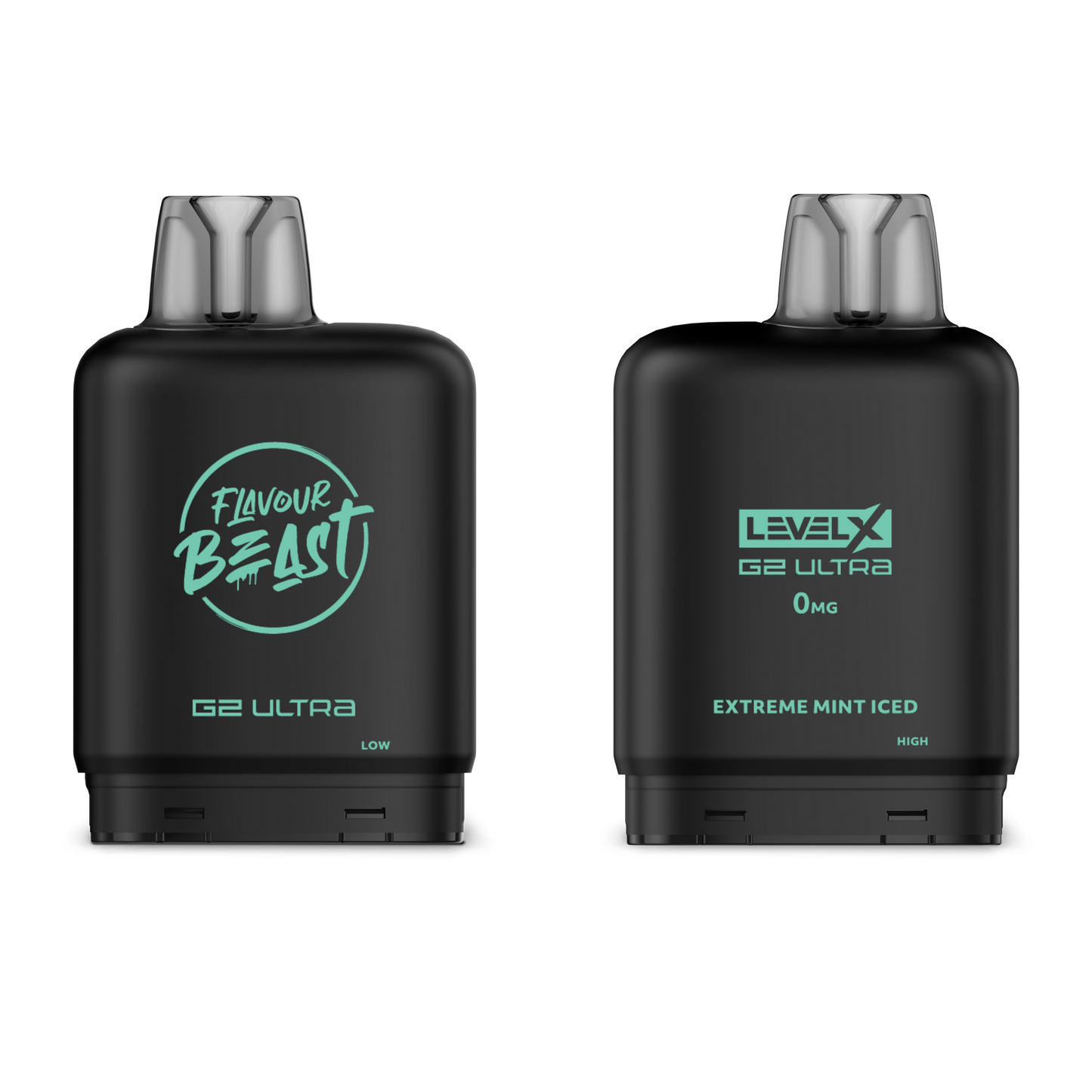 LEVEL X G2 ULTRA 50K EXTREME MINT ICED 0MG-NICOTINE FREE