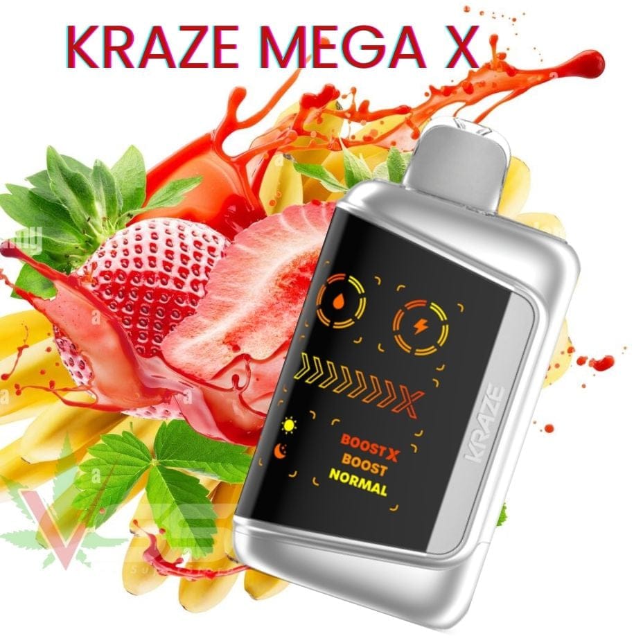 KRAZE MEGA X 48K WHITE G.B ICE 20MG