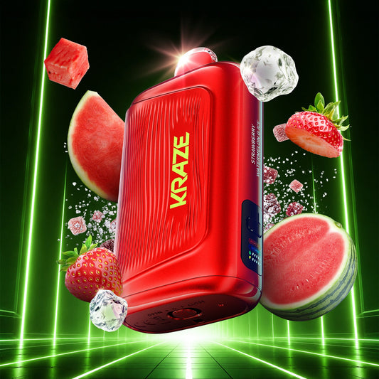 KRAZE GIGA 150K STRAWBERRY WATERMELON G ICE 20MG