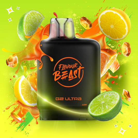 LEVEL X G2 ULTRA 50K SOUR GUSHIN' S. ORANGE LIME 20MG