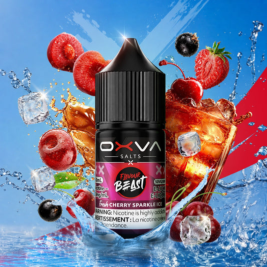 FLAVOUR BEAST x OXVA FRESH CHERRY SPARKLE ICE 20MG 30ML