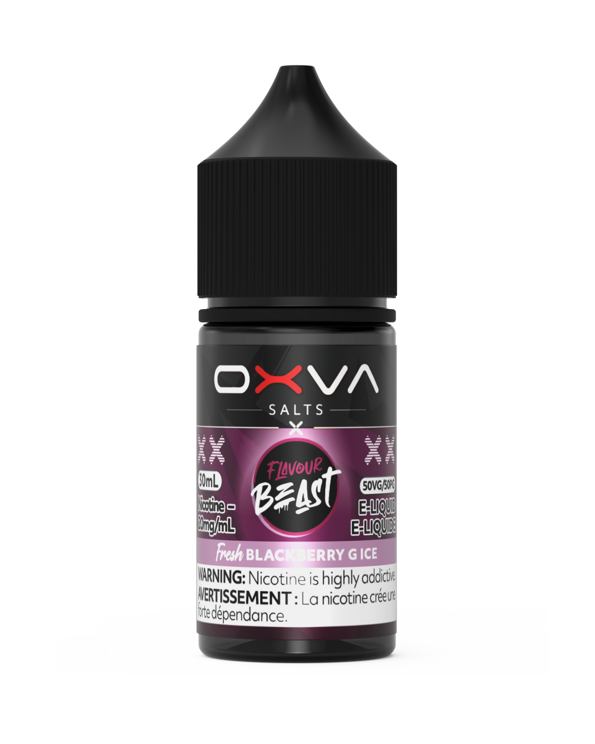 FLAVOUR BEAST x OXVA FRESH BLACKERRY G ICE 20MG 30ML