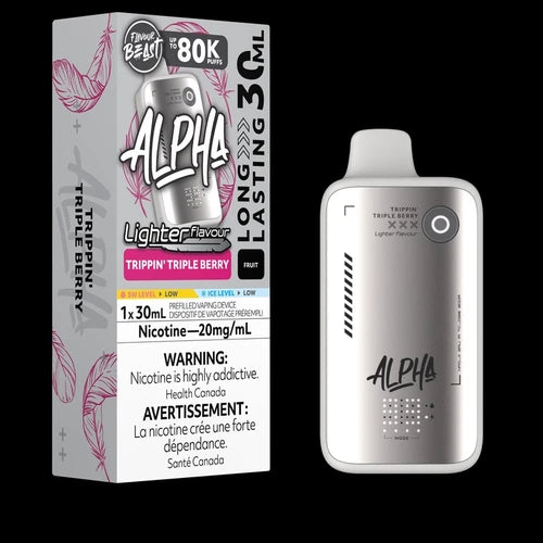 FLAVOUR BEAST ALPHA LIGHTER FLAVOUR 80K TRIPPIN' TRIPLE BERRY 20MG