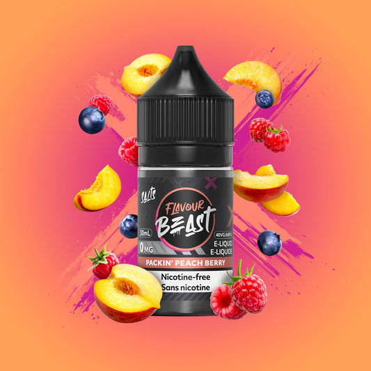 PACKIN’ PEACH BERRY 30ML 0MG