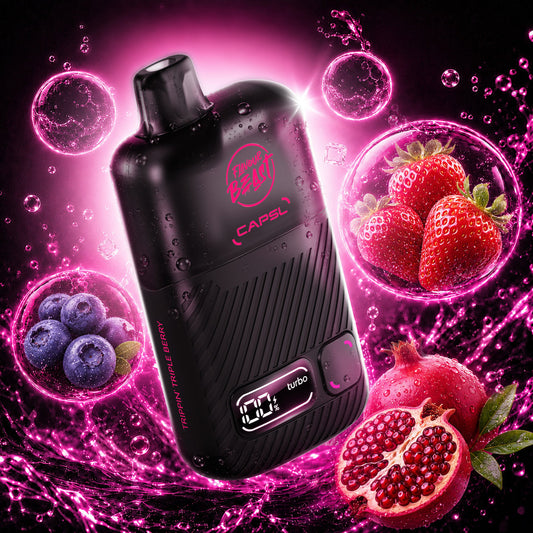 FLAVOUR BEAST CAPSL AFX30 150K TRIPPIN' TRIPLE BERRY 20MG