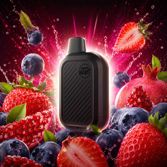 FLAVOUR BEAST SIX 24K TRIPPIN’ TRIPLE BERRY 20MG