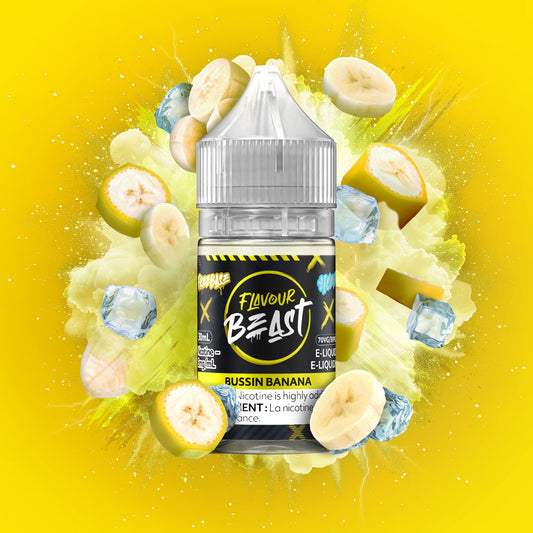 FLAVOUR BEAST BUSSIN' BANANA ICE 30ML 3MG
