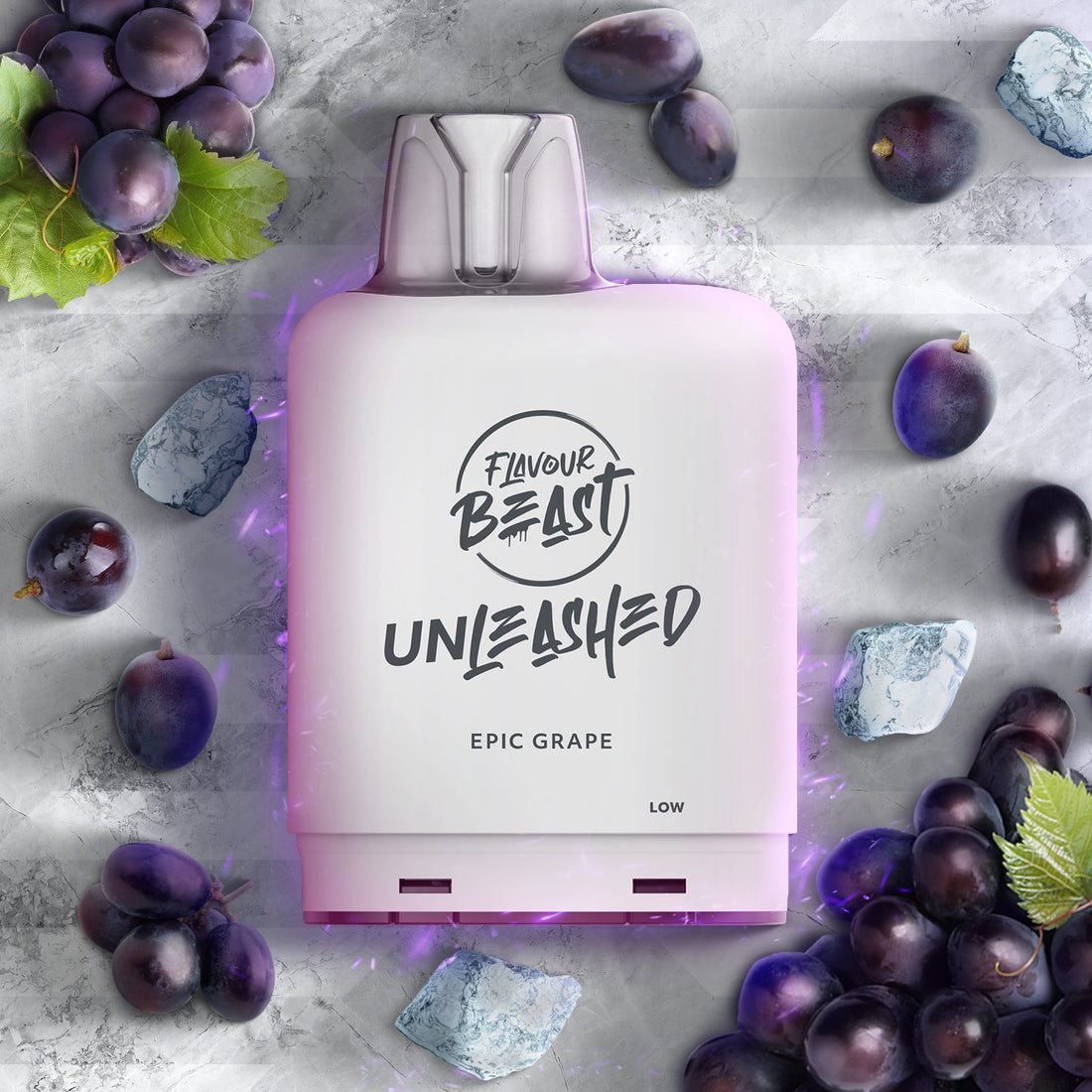 LEVEL X UNLEASHED BOOST G2 EPIC GRAPE ICE 25K 20MG