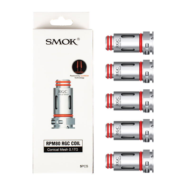 RPM 80 RGC CONICAL MESH COIL 0.17ohm(5/Pack)