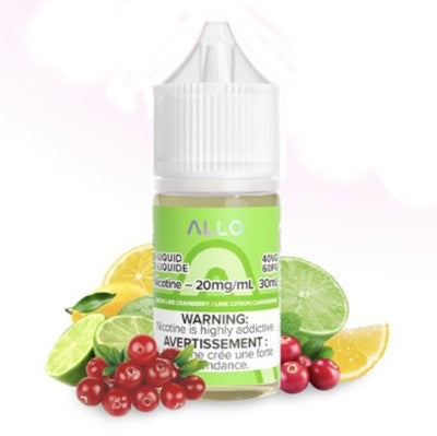 ALLO LEMON LIME CRANBERRY 20MG 30 ML