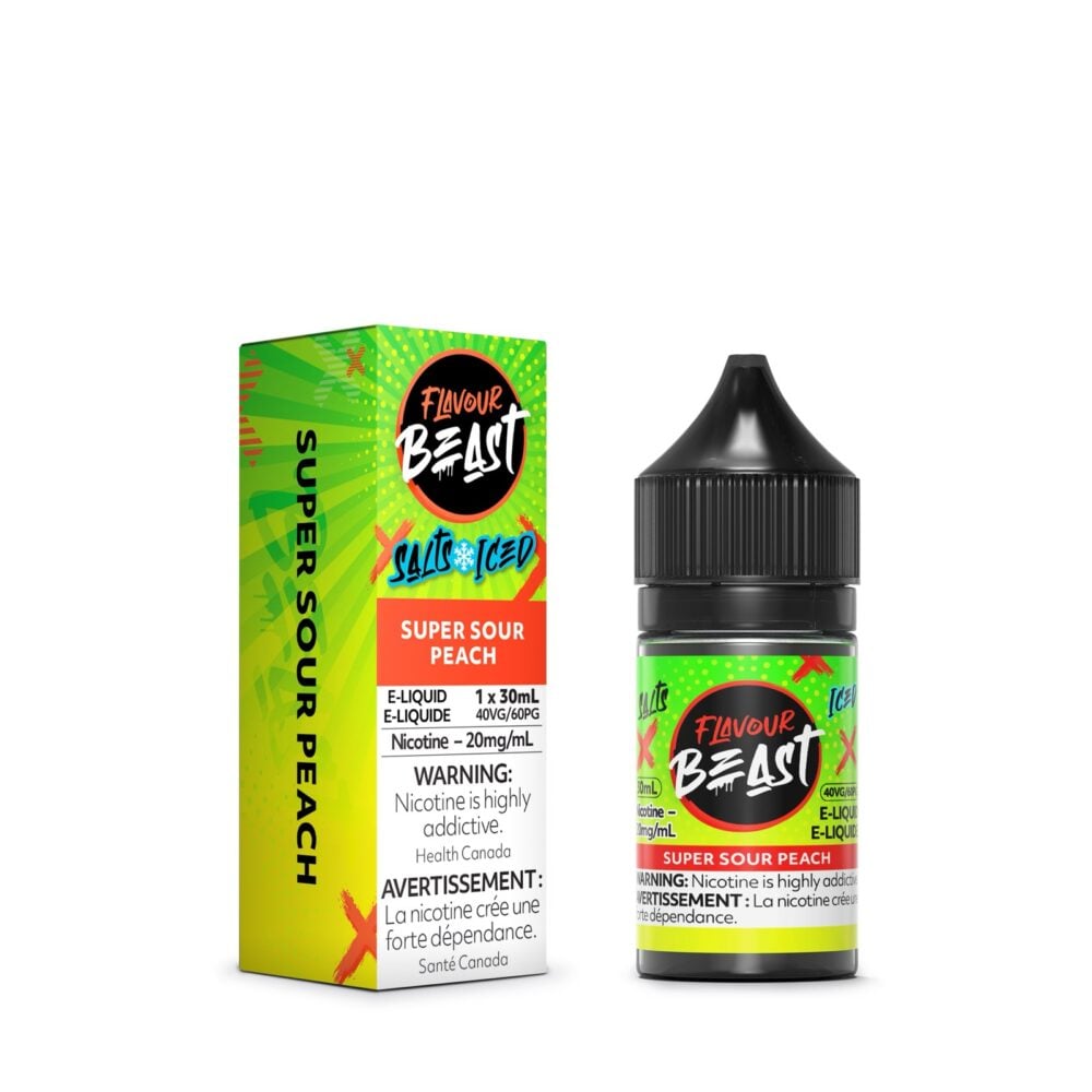 SUPER SOUR PEACH ICED 20MG 30ML