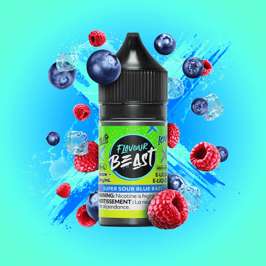 SUPER SOUR BLUE RAZZ ICED 20MG 30ML