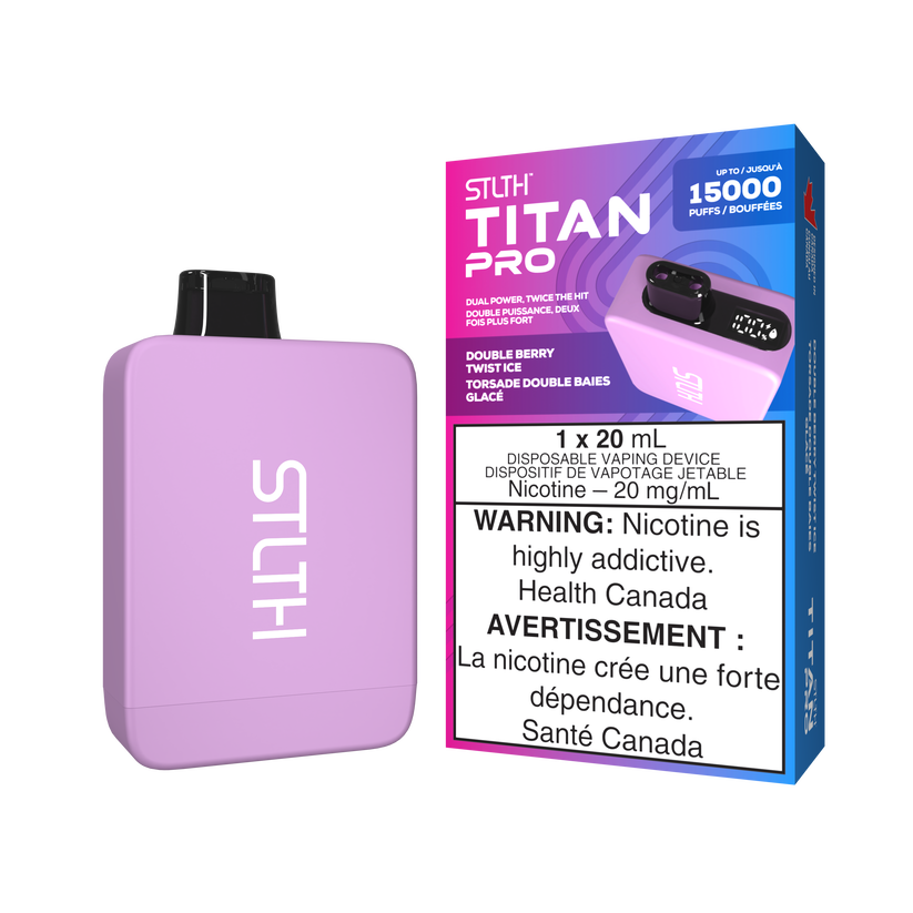 TITAN PRO 15K DOUBLE BERRY TWIST ICE 20MG