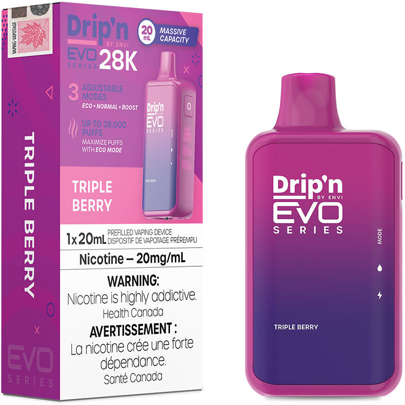 DRIP'N EVO 28K TRIPLE BERRY 20MG