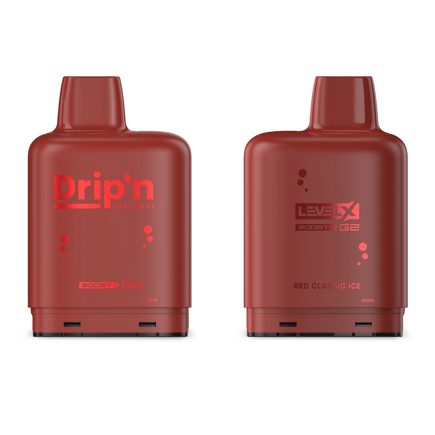 LEVEL X DRIP’N BOOST G2 25K RED CLASSIC ICE 20MG