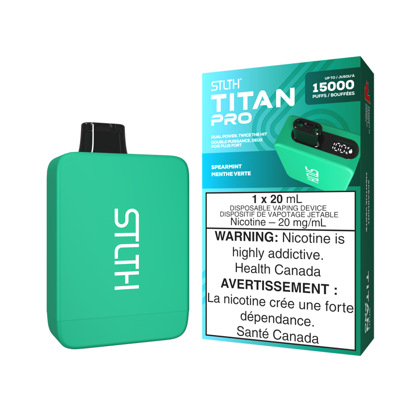 TITAN PRO 15K SPEARMINT 20MG