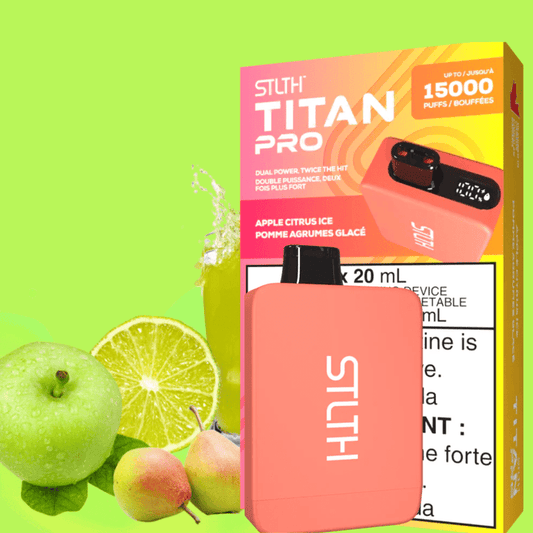 TITAN PRO 15K APPLE CITRUS ICE 20MG