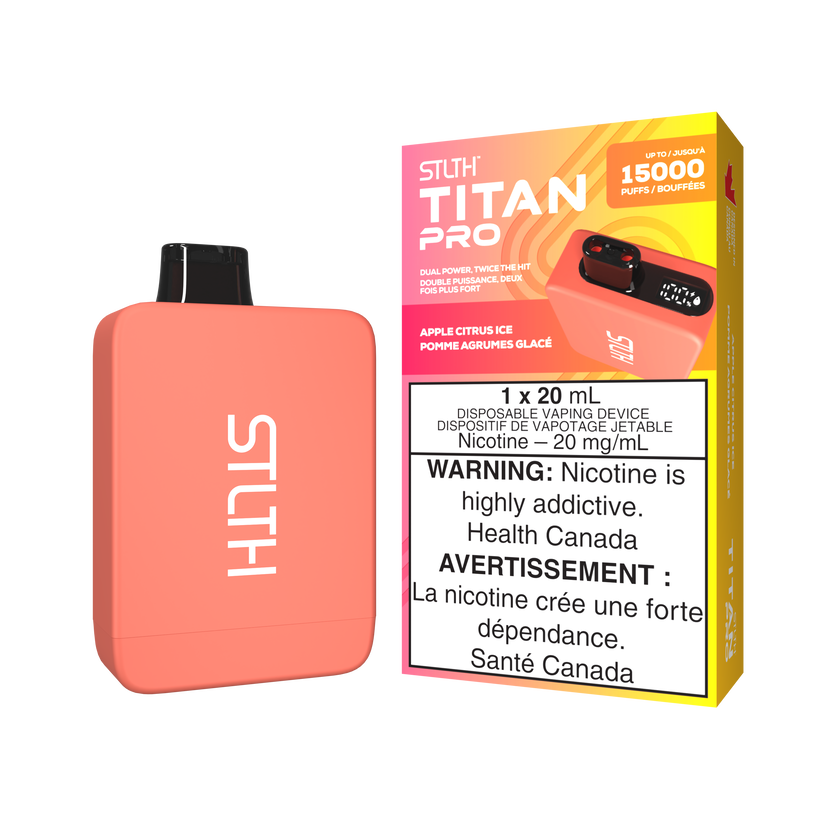 TITAN PRO 15K APPLE CITRUS ICE 20MG