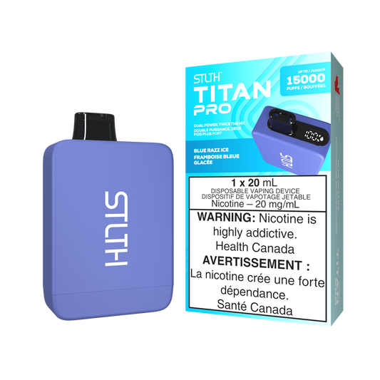 TITAN PRO 15K BLUE RAZZ ICE 20MG