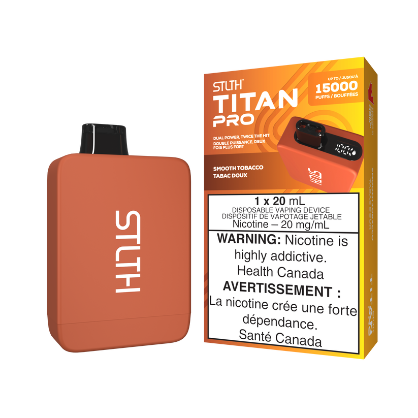 TITAN PRO 15K SMOOTH TOBACCO 20MG