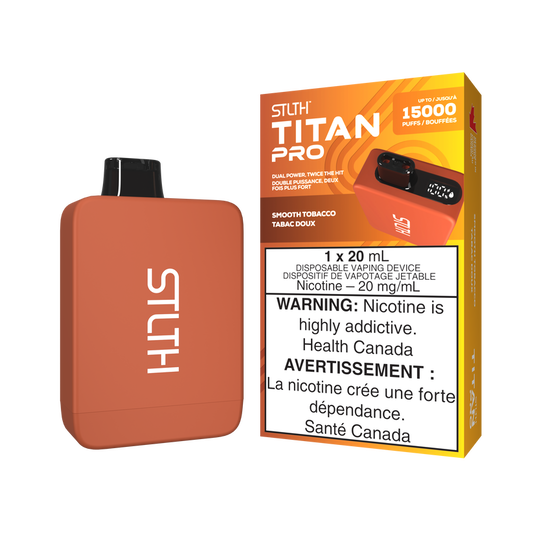 TITAN PRO 15K SMOOTH TOBACCO 20MG