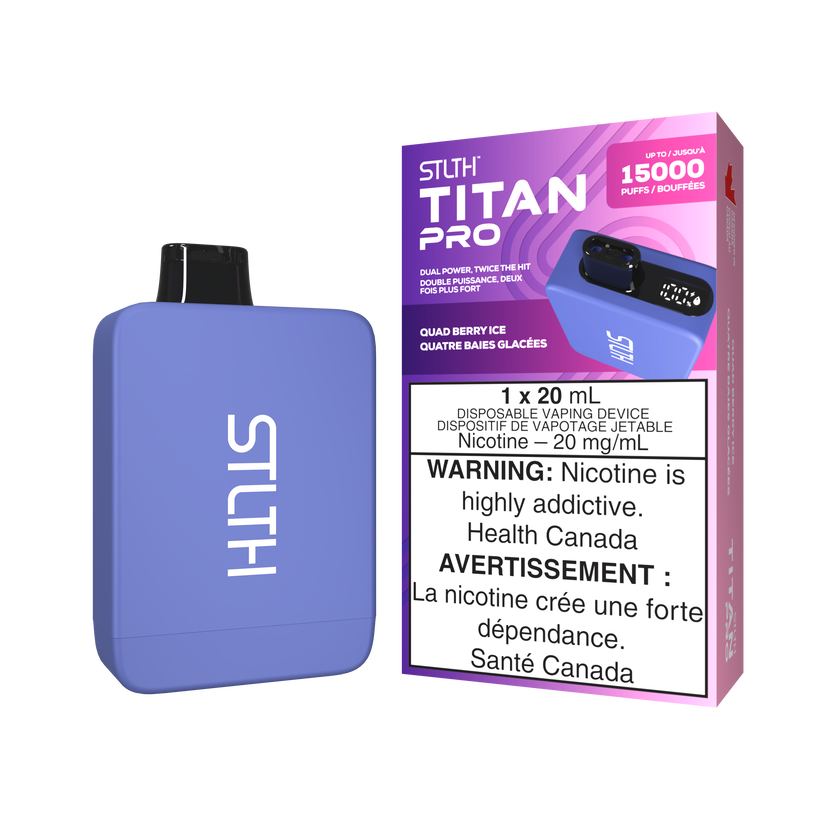 TITAN PRO 15K QUAD BERRY ICE 20MG