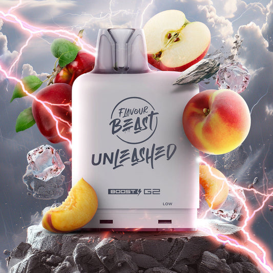 LEVEL X UNLEASHED BOOST G2 EPIC APPLE PEACH ICED 25K 20MG