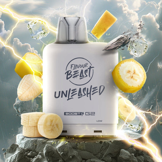 LEVEL X UNLEASHED BOOST G2 EPIC BANANA ICED 25K 20MG