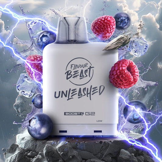 LEVEL X UNLEASHED BOOST G2 EPIC BERRY LIGHTNING ICED 25K 20MG