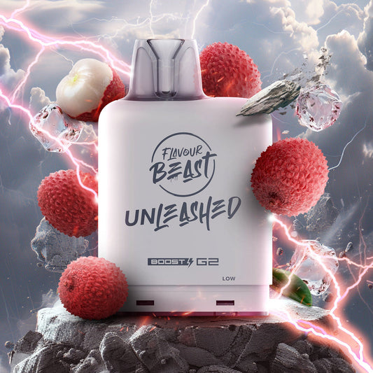 LEVEL X UNLEASHED BOOST G2 EPIC LYCHEE ICED 25K 20MG