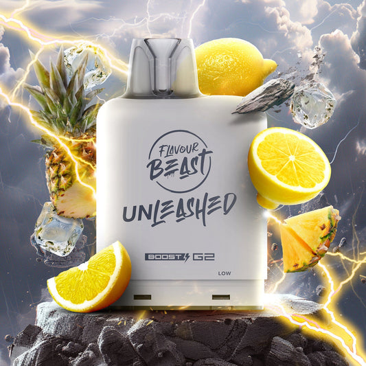 LEVEL X UNLEASHED BOOST G2 EPIC PINEAPPLE LEMON ICED 25K 20MG