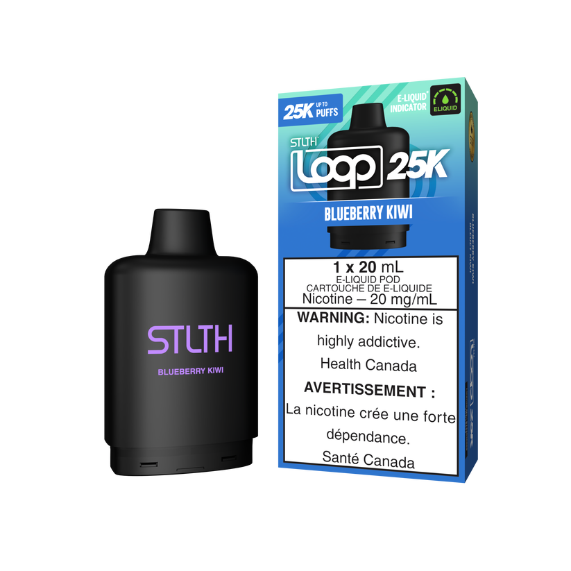 STLTH LOOP2 25K BLUEBERRY KIWI 20MG