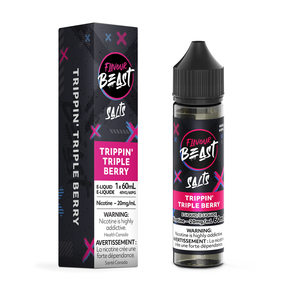 FLAVOUR BEAST 60ML TRIPPIN’ TRIPLE BERRY 20MG