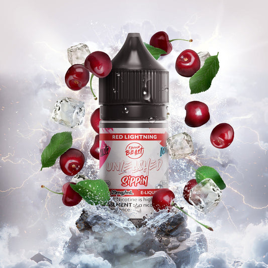 UNLEASHED SIPPIN’ - RED LIGHTNING ICED 20MG 30ML