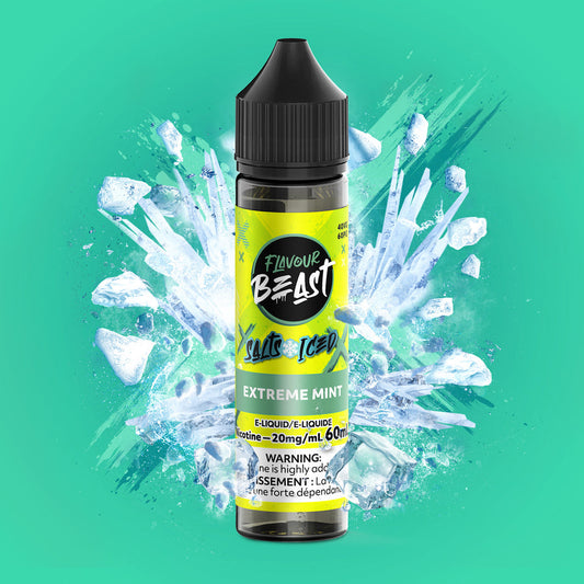 FLAVOUR BEAST 60ML EXTREME MINT ICED 20MG