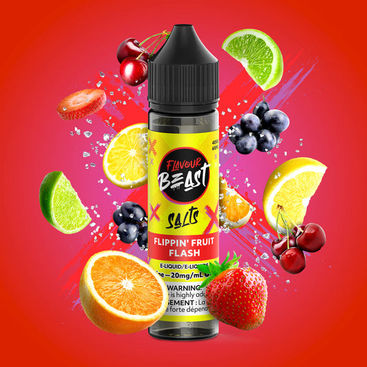 FLAVOUR BEAST 60ML FLIPPIN’ FRUIT FLASH 20MG