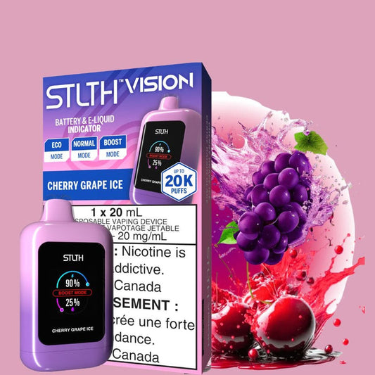 VISION 20K CHERRY GRAPE ICE 20MG