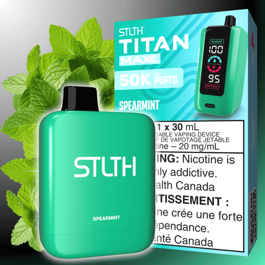 STLTH TITAN MAX 50K SPEARMINT 20MG